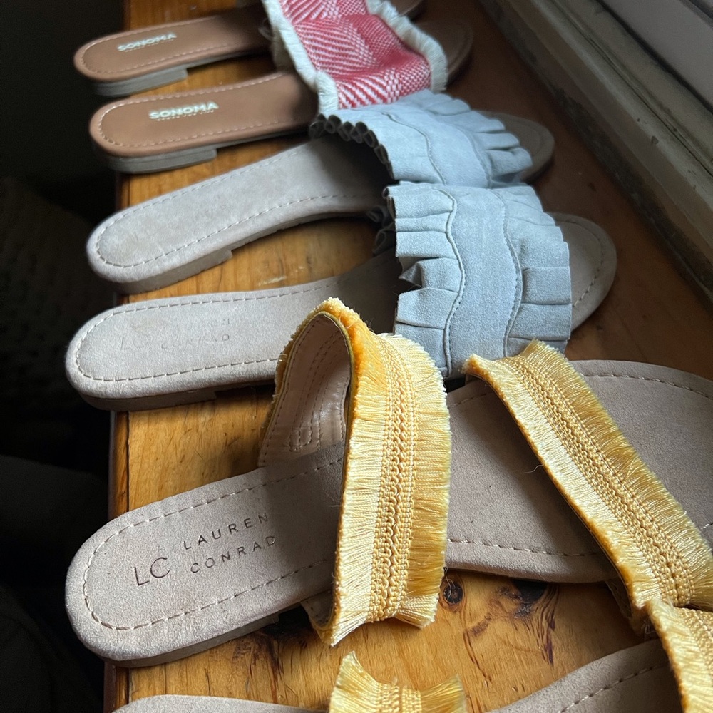 Bundle / 3 pairs of sandals